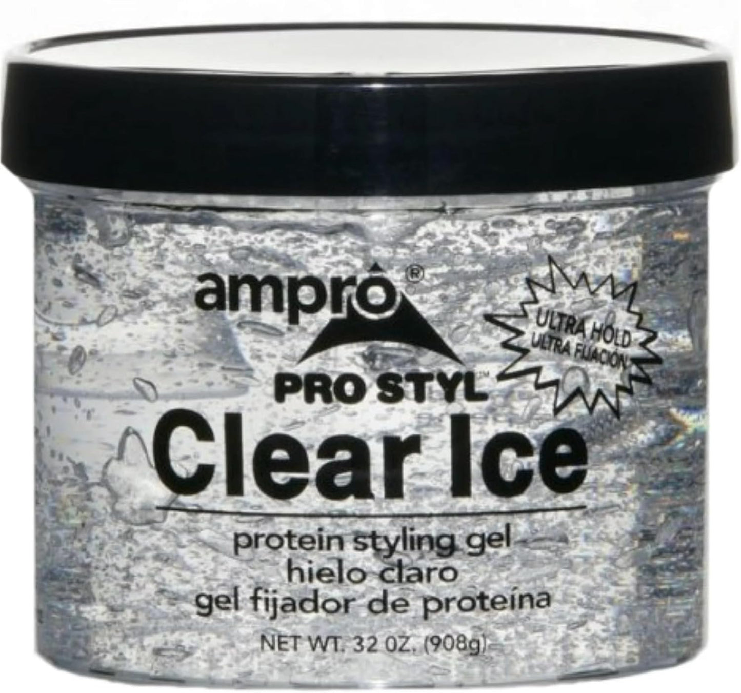 Ampro Pro Styl Clear Ice Protein Gel 32oz by AmPro