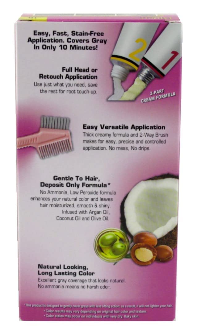 Bigen Easy Color Permanent Hair Dye With Aloe Olive Oil, Intense Black, 2.82 Oz