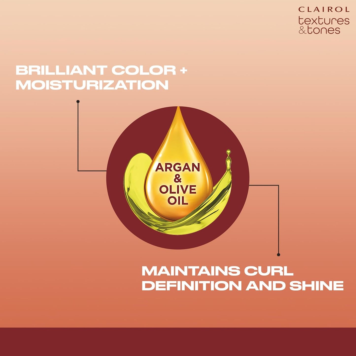 Clairol Textures & Tones Permanent Hair Dye, 3N Cocoa Brown Hair Color