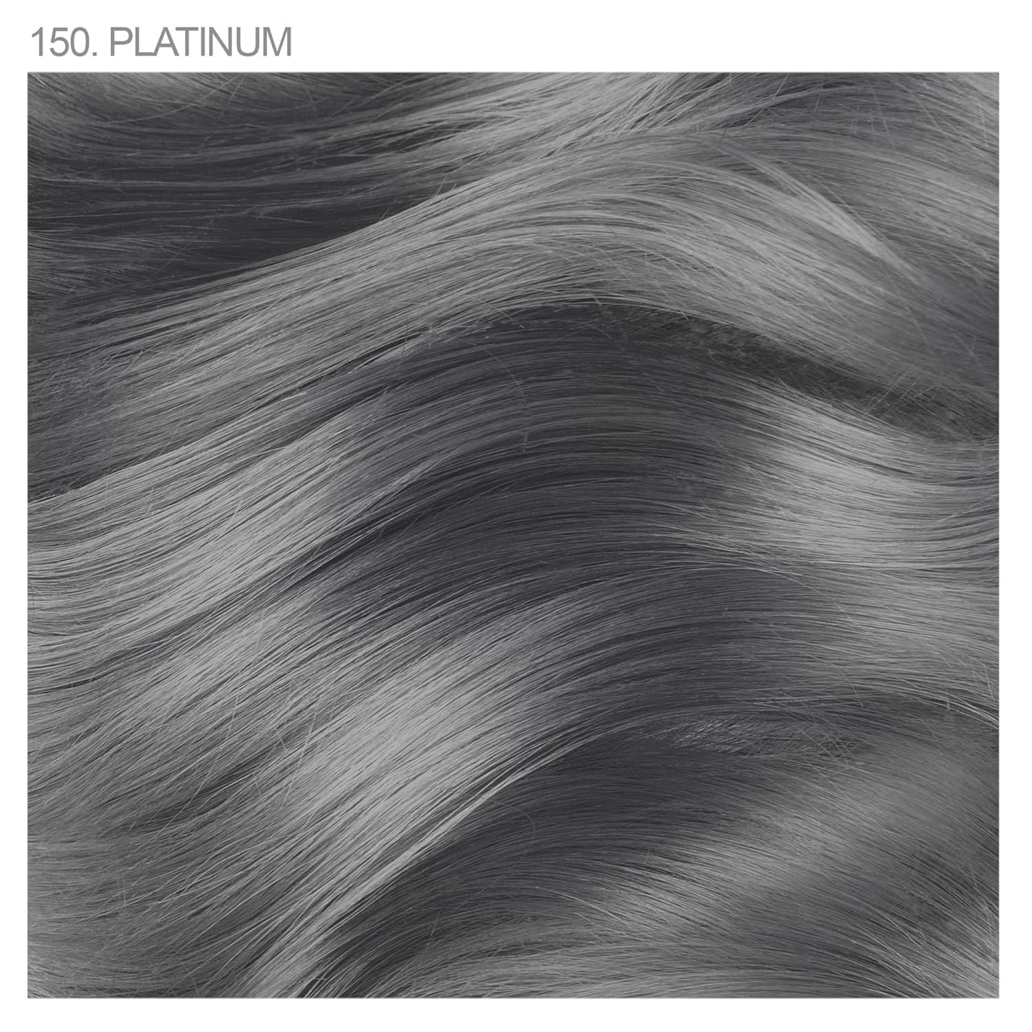 Adore Semi Permanent Hair Color - Vegan and Cruelty-Free Silver Hair Dye - 4 Fl Oz - 150 Platinum