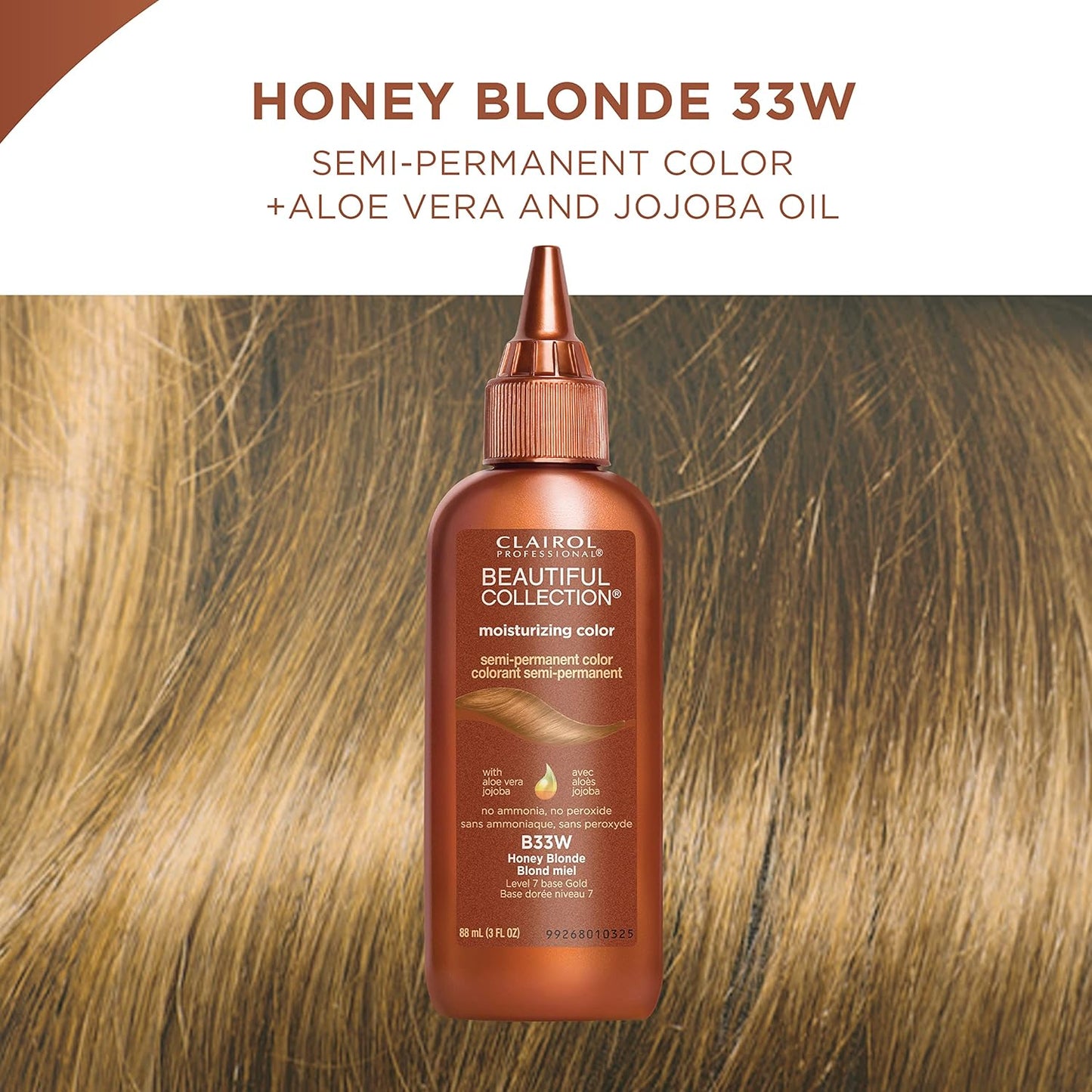 Clairol Beautiful Coll. #B33W Honey Blonde 3oz