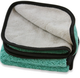 The Towel Guys 2 Sided Coral Velvet 14x14 Microfiber Towel 12pc