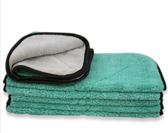 The Towel Guys 2 Sided Coral Velvet 14x14 Microfiber Towel 12pc