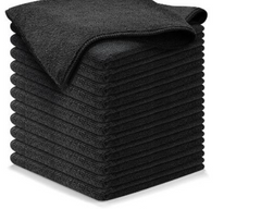 The Towel Guys 14x14 Microfiber Towels With Edges Bale pack- 250 GSM-ROYAL BLUE