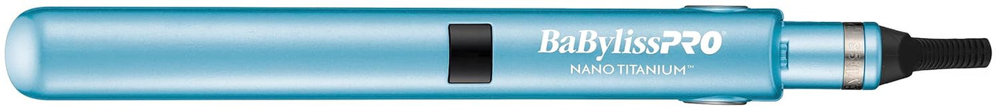 BaBylissPRO Nano Titanium Flat Iron Hair Straightener, 1" Digital Hair Straightener Iron for Professional Salon Results and All Hair Types