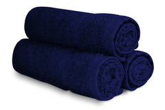 16 x 27" Navy Blue 100% Cotton ULTRA Salon Towel