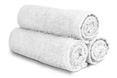 16 x 27" White 100% Cotton Premium Salon Towel