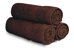 16 x 27" Brown 100% Cotton ULTRA Salon Towel