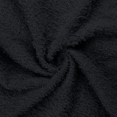 15x25" Black 100% Cotton Economy Towel