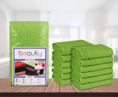 16 x 27" Lime Green 100% Cotton ULTRA Salon Towel