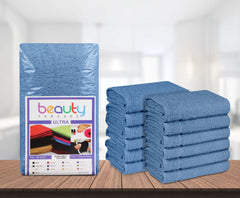 16 x 27" Light Blue 100% Cotton ULTRA Salon Towel