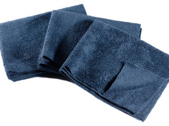 The Towel Guys 16 x 27" Navy Blue Edgeless Microfiber Towel