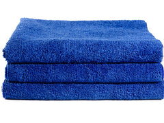 The Towel Guys 16 x 27" Royal Blue Edgeless Microfiber Towel