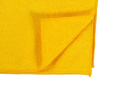 The Towel Guys 16 x 16" Gold Economy Microfiber Towel (36 Pack)