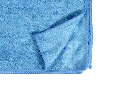 The Towel Guys 16 x 16" Light Blue Economy Microfiber Towel (36 Pack)