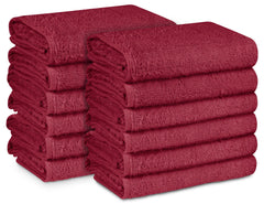 16 x 27" Burgundy 100% Cotton Premium Towel