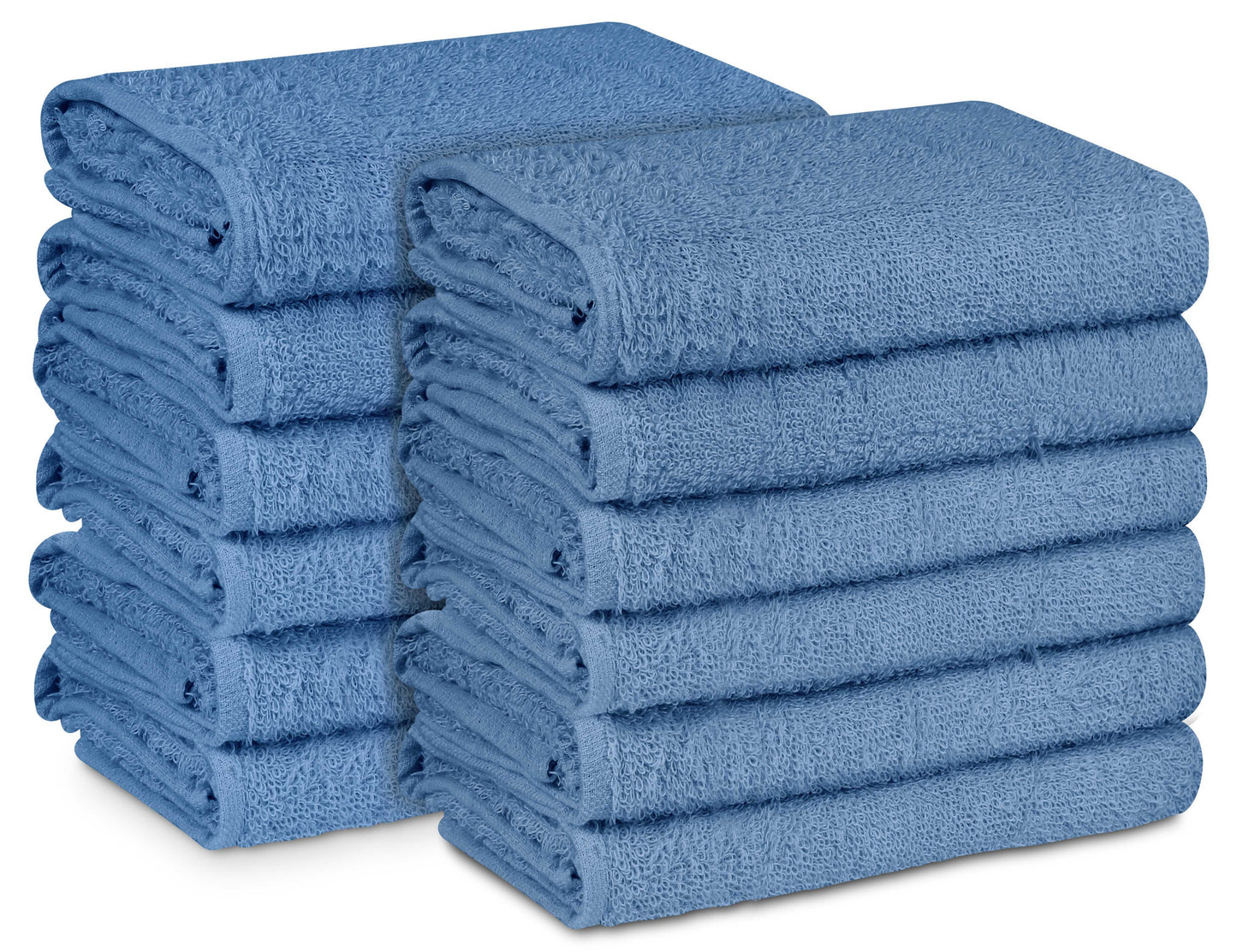 16 x 27" Light Blue 100% Cotton Premium Salon Towel