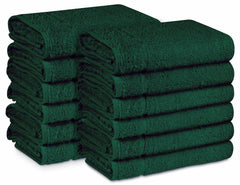 16 x 27" Forest Green 100% Cotton ULTRA Salon Towel