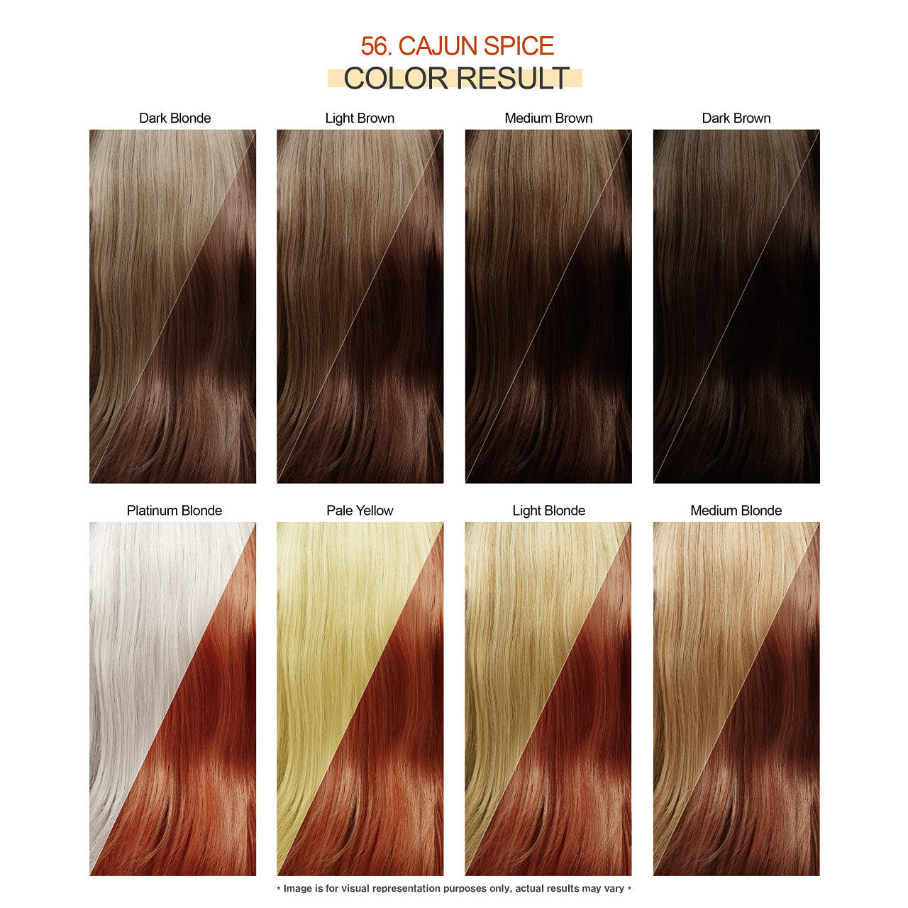 Adore Semi Permanent Hair Color - Vegan and Cruelty-Free Brown Hair Dye - 4 Fl Oz - 056 Cajun Spice