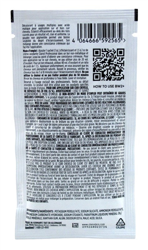 Clairol Bw2+ Powder Lightener Extra Strength 1oz