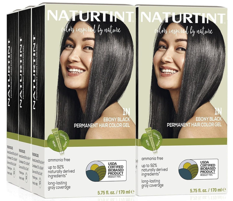 Naturtint Permanent Hair Color 1N Ebony Black