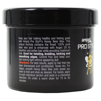 AmPro Honey Beez Wax 4oz- Black