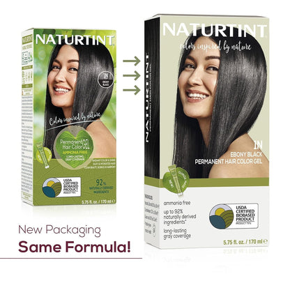 Naturtint Permanent Hair Color 1N Ebony Black