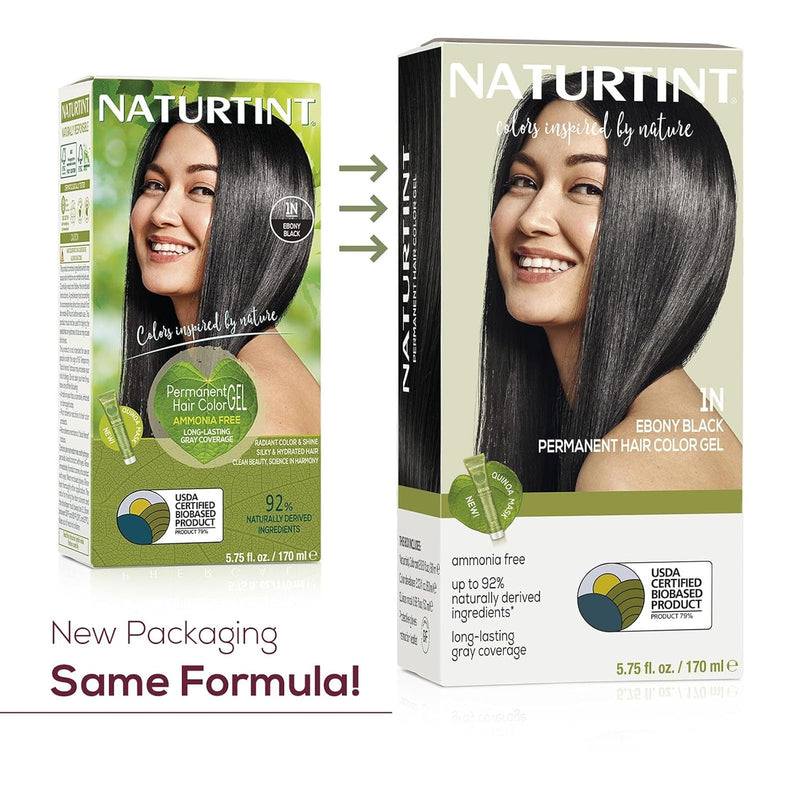 Naturtint Permanent Hair Color 1N Ebony Black