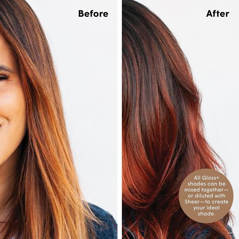 dpHUE Gloss+, Copper - 6.5 oz - Semi-Permanent Hair Color & Conditioner - Lasts Up to Eight Washes - Paraben, SLS & SLES Sulfate Free - Vegan, Leaping Bunny Certified