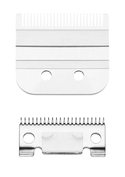 Andis – 01556, Master MLX Standard Replacement Blade – Built with Stainless Carbon Steel, Adjusts from 000-1, Long-Lasting Sharp Blade, Leaves Hair 1/125 Inches or 0.2mm Short – Grey