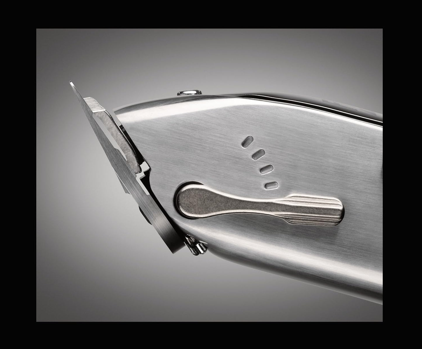 Andis 01690 Professional Fade Master Hair Clipper, Adjustable Carbon Steel Fade Blade Clipper - Zero Gap, Unbreakable Aluminium Housing, Chrome, Silver - Pack of 1,unisex-adult