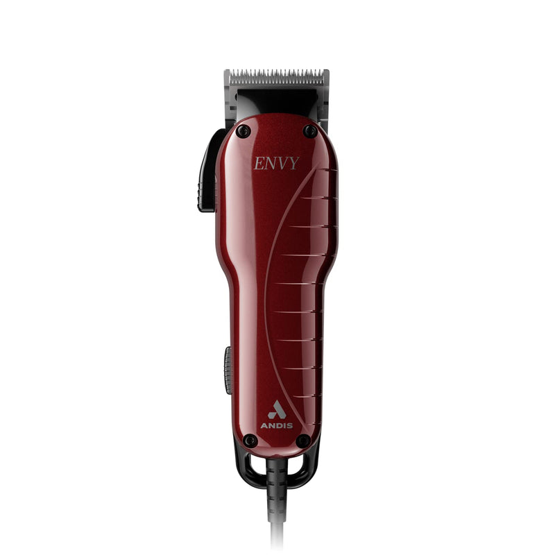 Andis 66680 Professional Envy Hair Clipper – High-Speed Adjustable Carbon-Steel Blade with Powerful Motor, 7200 Cutting Strokes Per Minute, Hanger Loop, Red...