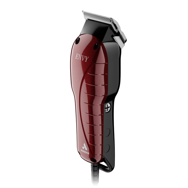 Andis 66680 Professional Envy Hair Clipper – High-Speed Adjustable Carbon-Steel Blade with Powerful Motor, 7200 Cutting Strokes Per Minute, Hanger Loop, Red...