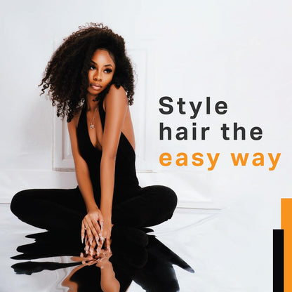 Ampro Pro Styl Beez Wax - Softens Your Hair and Provides Strong Hold - Infused with Argan Oil to Smooth and Condition Tresses - Creates Sleek Looks When Locking, Curling, and Braiding - Gold - 4 oz
