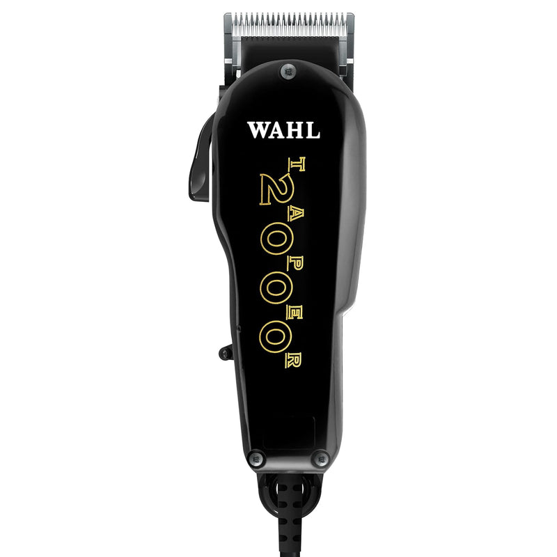 Wahl Professional Taper 2000 Clipper, Adjustable Blade, High-Performance Electric Hair Cutting Tool, Black
