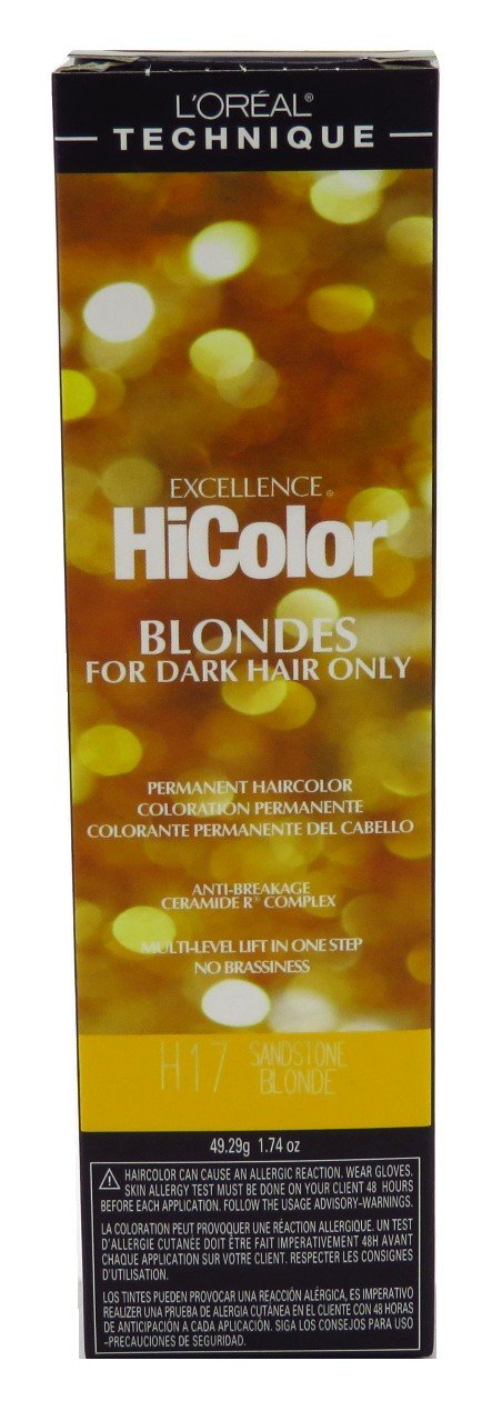 Loreal Excellence Hicolor H17 Tube Sand Stone Blonde 1.74 Ounce
