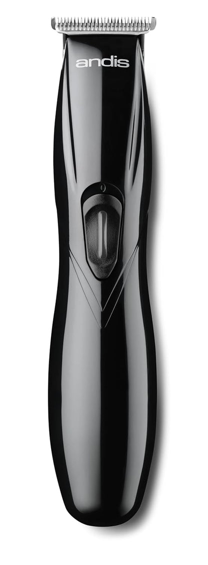 Andis 32475 Slimline Pro Corded/Cordless Hair & Beard Trimmer, T-Blade Zero Gapped with Lithium-Ion Battery, Ear & Body Grooming – Black