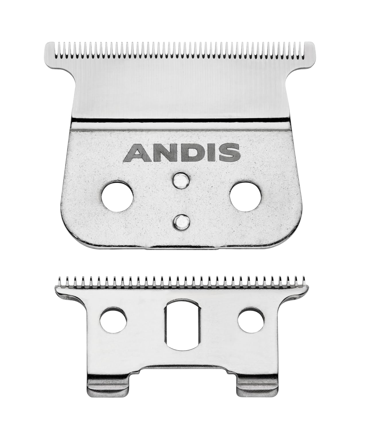 Andis 04850 GTX T-Outliner Stainless Steel Deep Tooth Replacement Blade for Trimmer, Carbon Steel Comfort Edge Blade - Zero Gapped - Polished