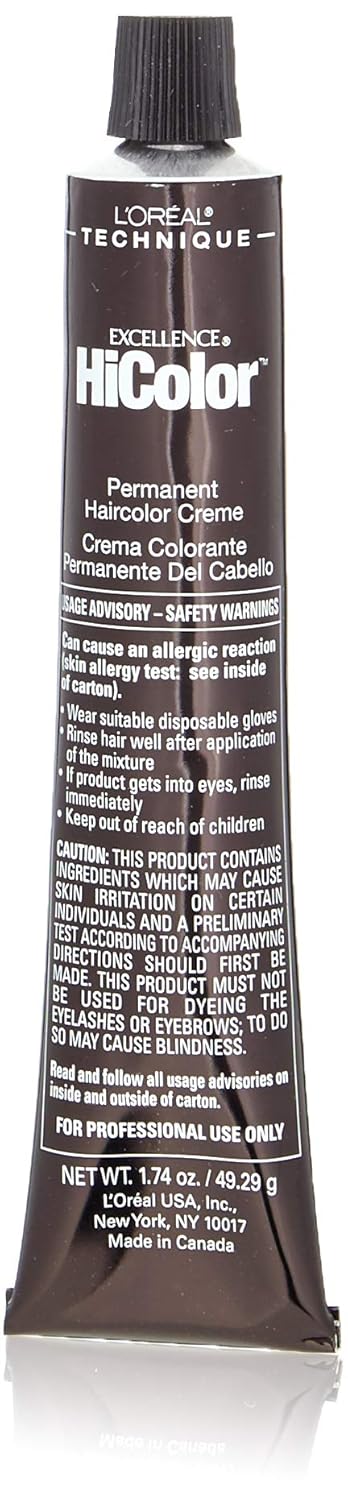 Loreal Excel Hicolor H21 Tube Black Onyx 1.74oz