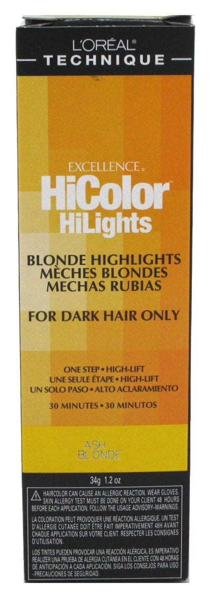 L'Oréal Excellence HiColor Highlights Ash Blonde 1.2 oz