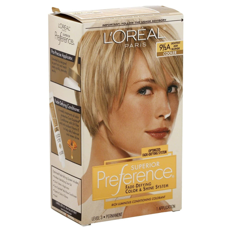 L'Oreal Superior Preference - 9-1/2A Lightest Ash Blonde (Cooler) 1 Each