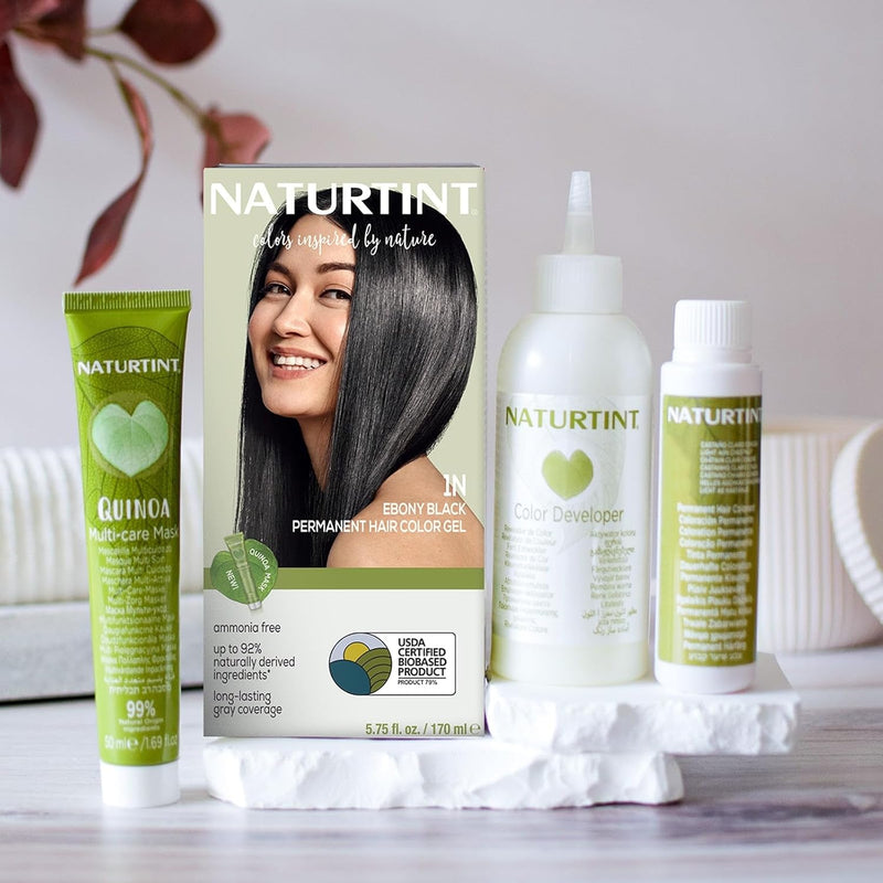 Naturtint Permanent Hair Color 1N Ebony Black