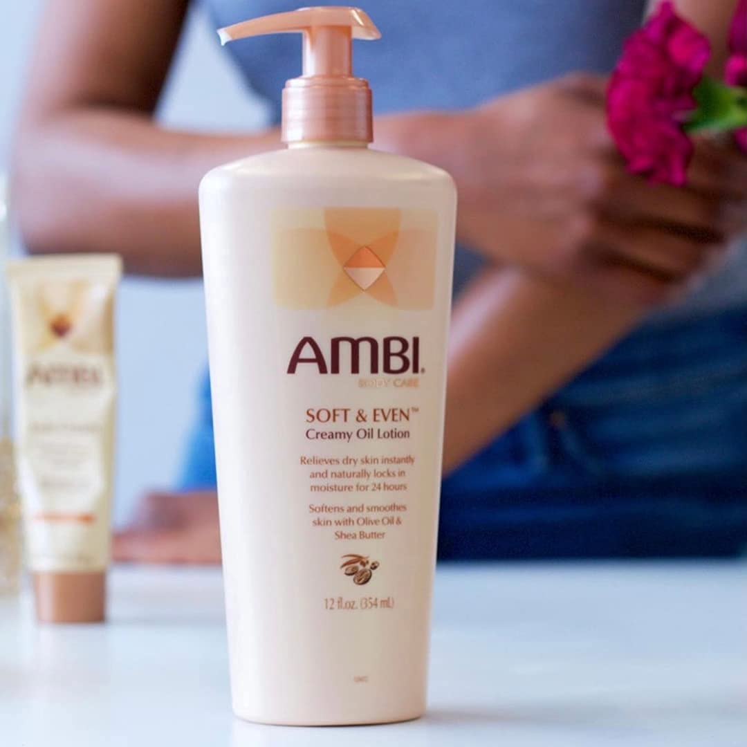 Ambi Skincare Soft & Even Creamy Oil Lotion, 12 Ounce