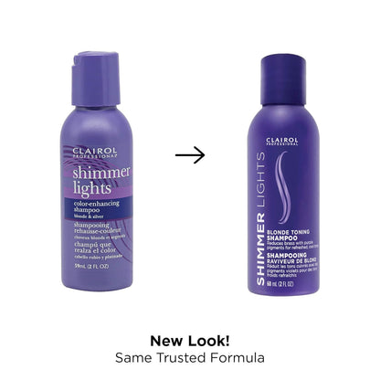 Clairol Professional Shimmer Lights Purple Shampoo, 2 fl. Oz