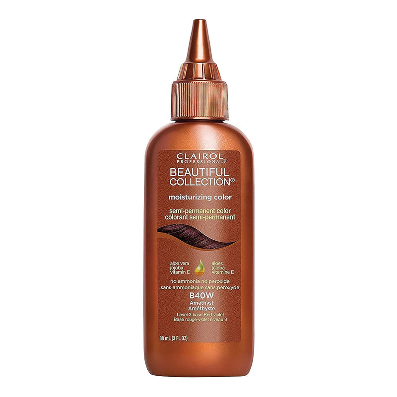 Clairol Professional Beautiful Collection Semi-Permanent Hair Color - Amethyst 040, 3 oz