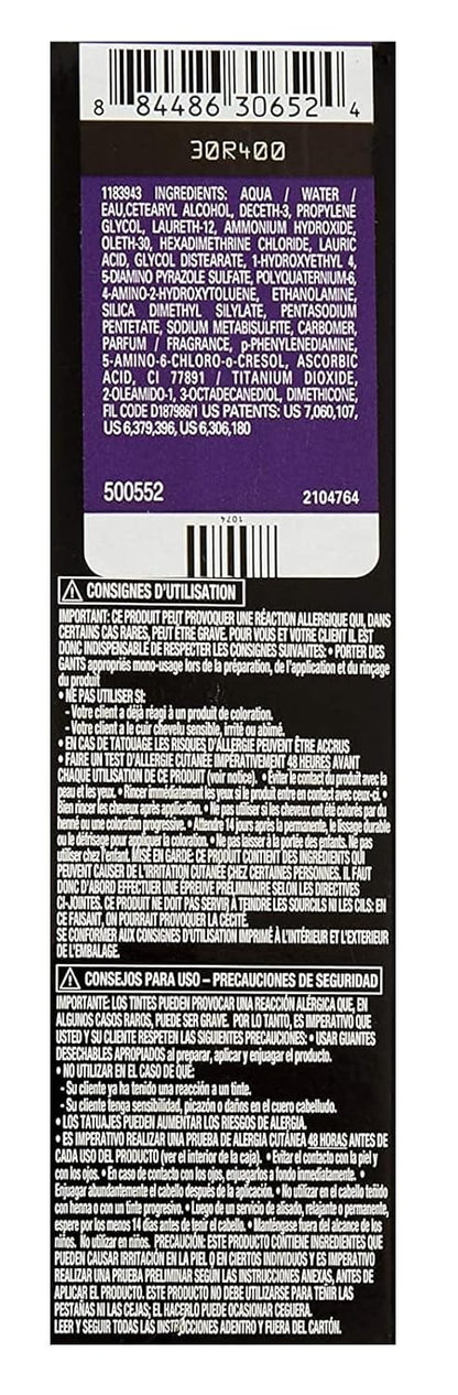 Loreal Excel Hicolor H20 Tube Red Violet 1.74oz
