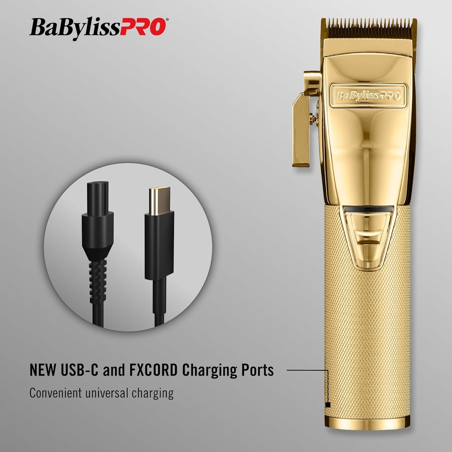 BaBylissPRO FX+ Professional Cord/Cordless Clippers