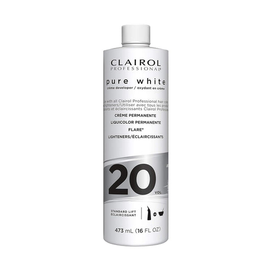 Clairol Professional Pure White 20 Volume Hair Developer – 16 fl oz