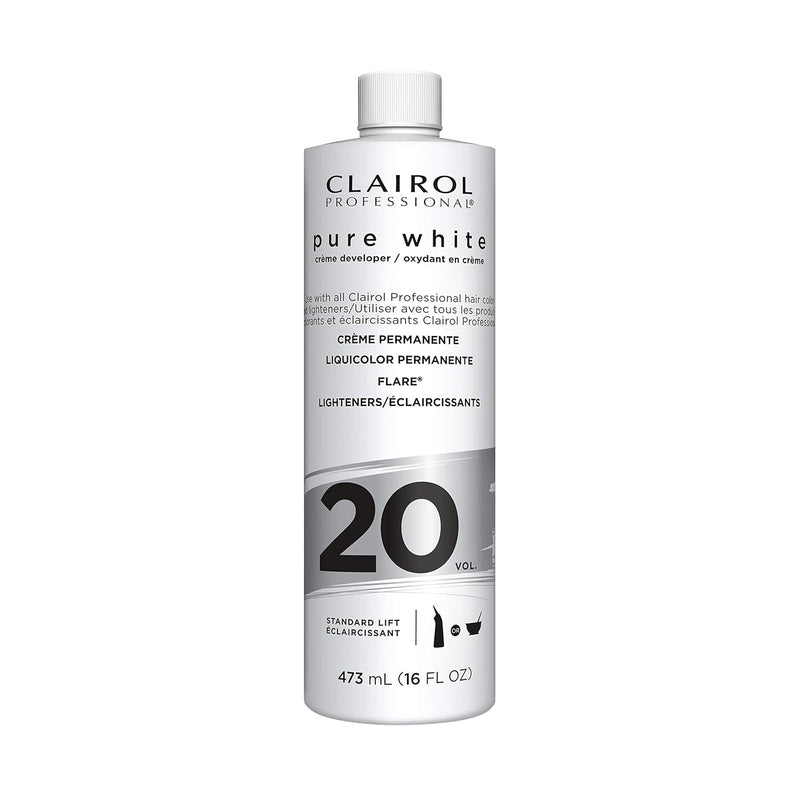 Clairol Professional Pure White 20 Volume Hair Developer – 16 fl oz