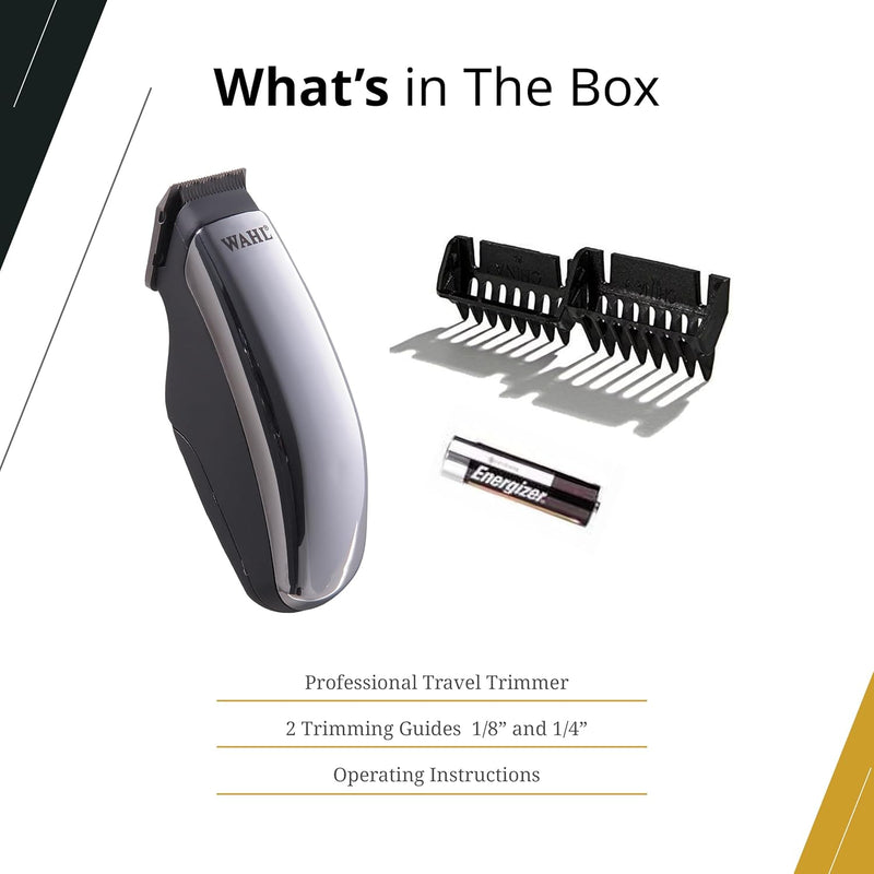 Wahl Professional Half Pint Trimmer Battery Powered Precision That Fits Your Hand Case Professional Barbers Stylists Model 8064 900